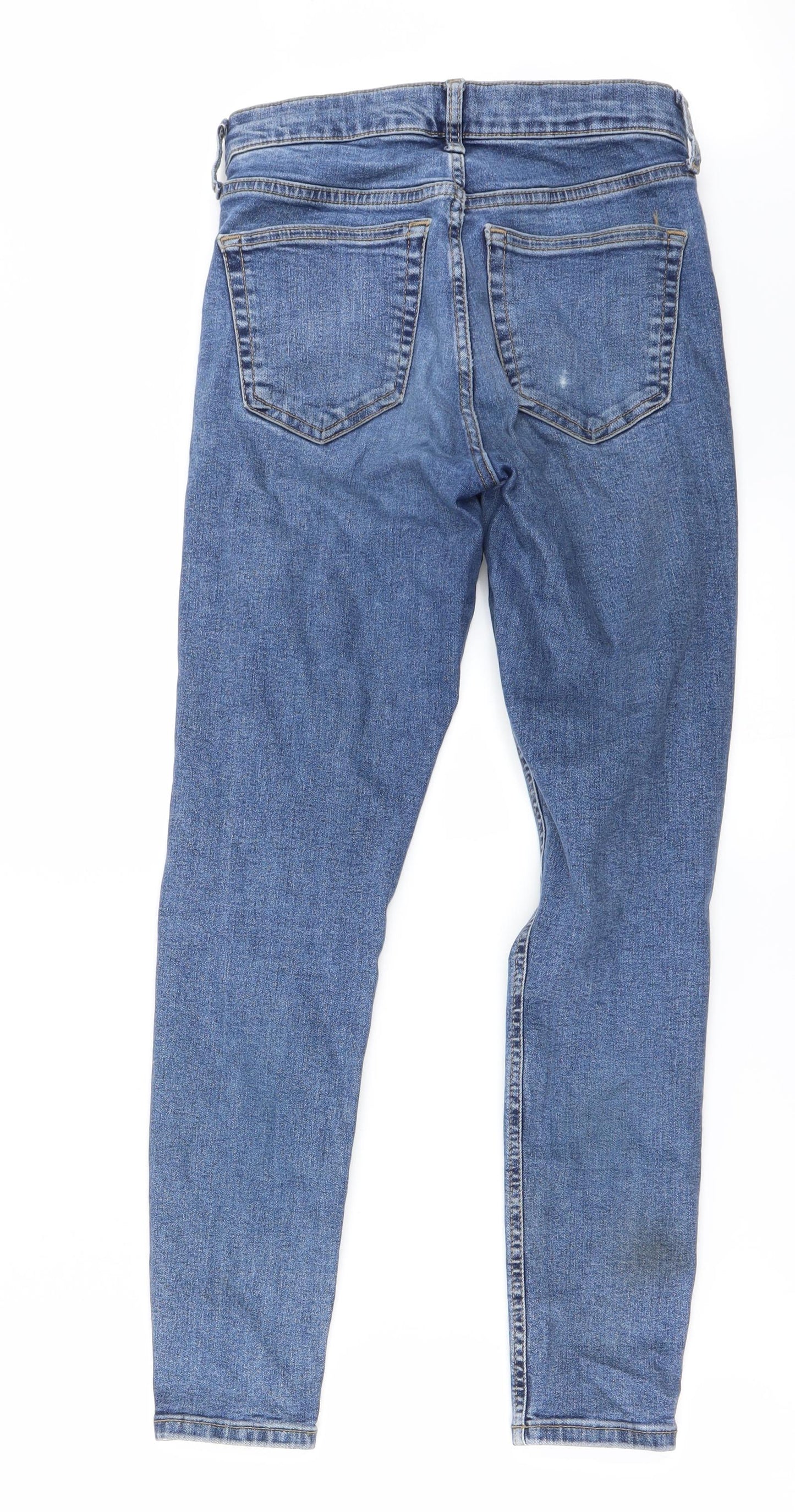 Preworn Womens Blue   Skinny Jeans Size 26 in L30 in