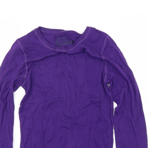 Atmosphere Womens Purple   Basic T-Shirt Size 8