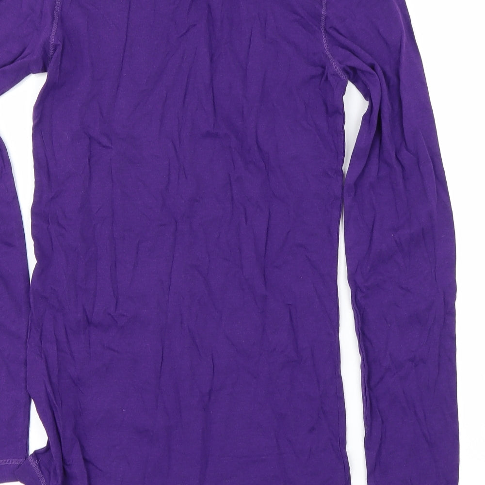 Atmosphere Womens Purple   Basic T-Shirt Size 8