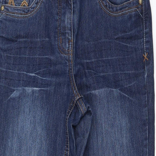 George Womens Blue   Straight Jeans Size 28 in L22 in