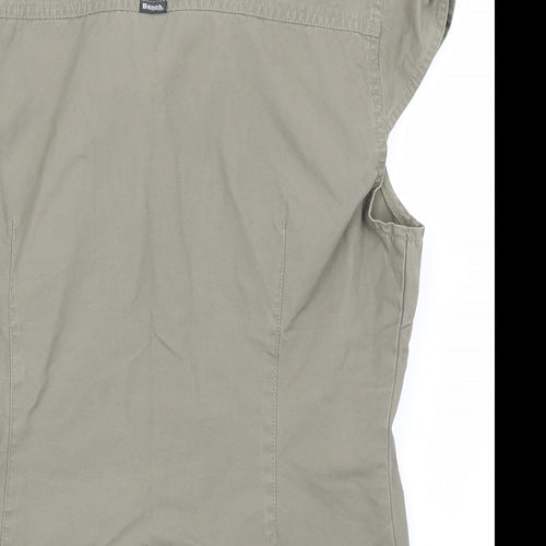 Bench Womens Brown   Basic Button-Up Size L