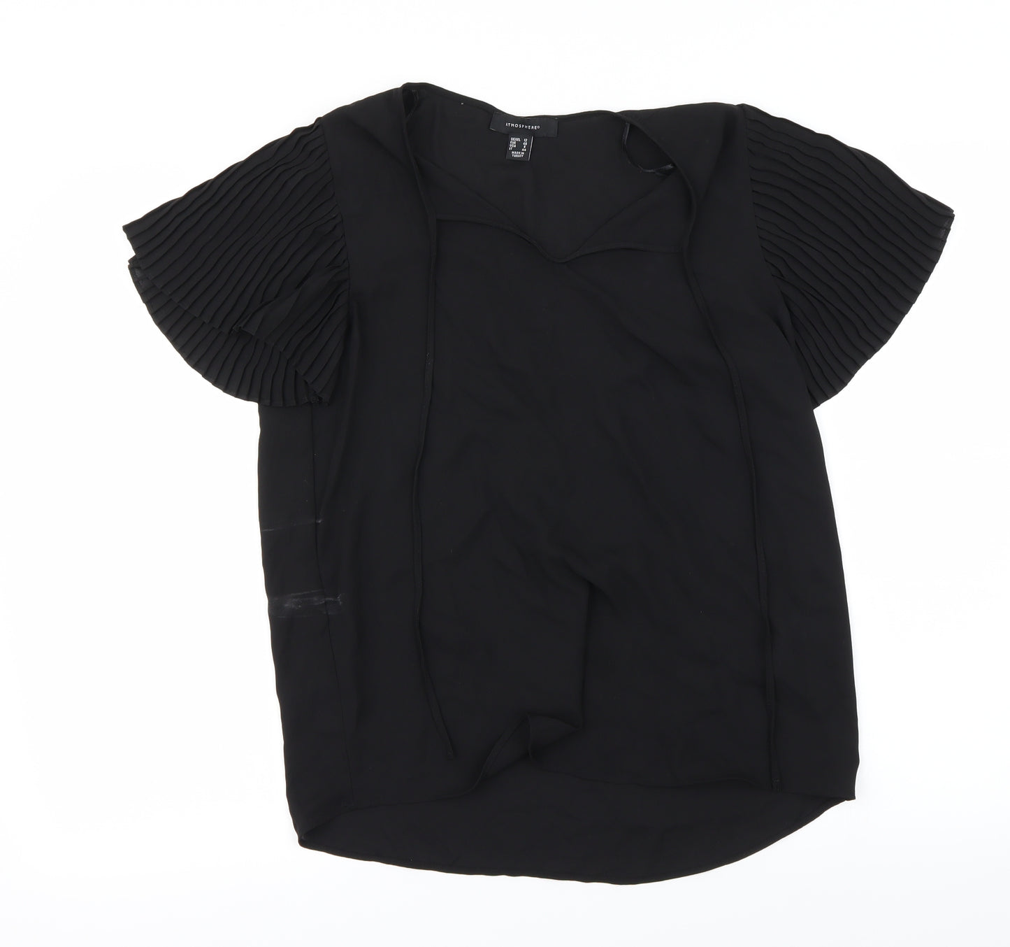 Atmosphere Womens Black   Basic Blouse Size 12