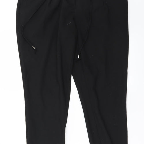 NEXT Womens Black   Trousers  Size 12 L22 in