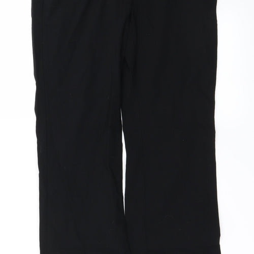 Papaya Womens Black   Trousers  Size 10 L27 in