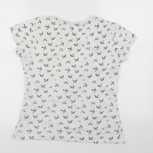 Atmosphere Womens White   Basic T-Shirt Size 12