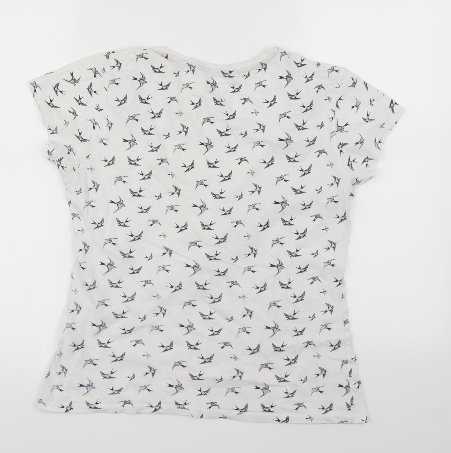 Atmosphere Womens White   Basic T-Shirt Size 12