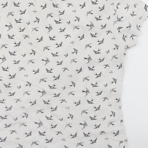 Atmosphere Womens White   Basic T-Shirt Size 12