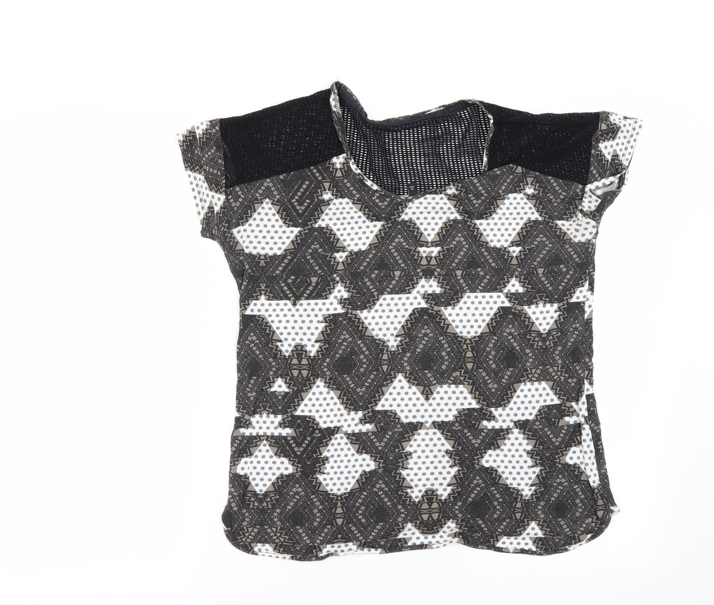 NEXT Womens Black   Basic T-Shirt Size 10