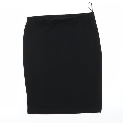 George Womens Black   A-Line Skirt Size 12
