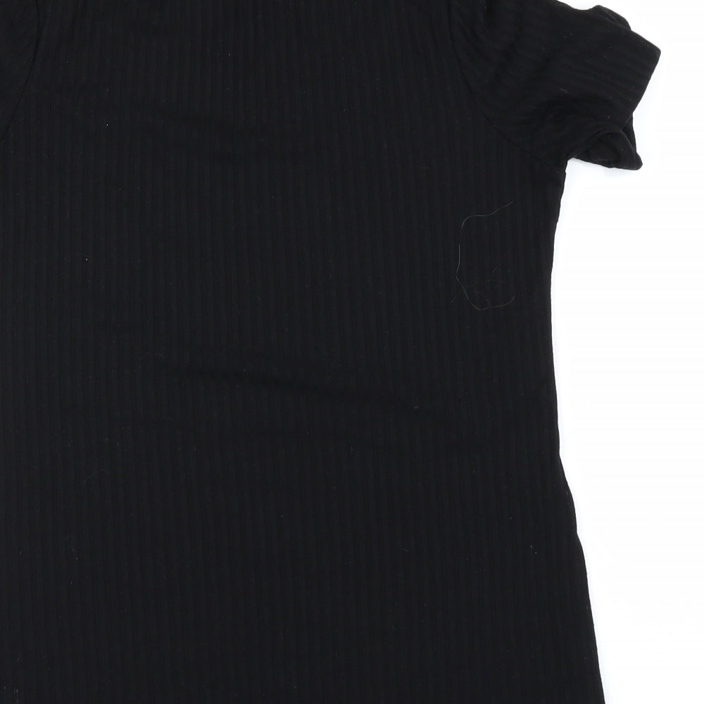 NEXT Womens Black   Basic T-Shirt Size 10
