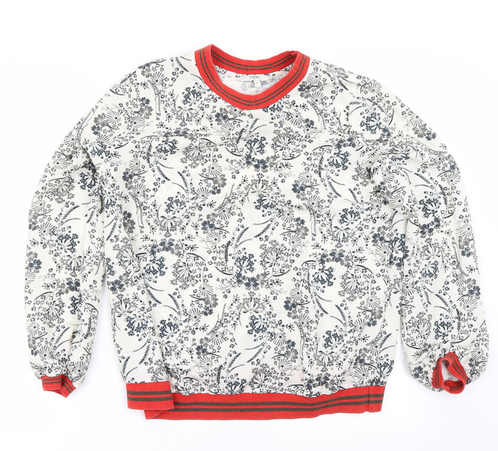 NEXT Womens White Pullover Jumper Size 12