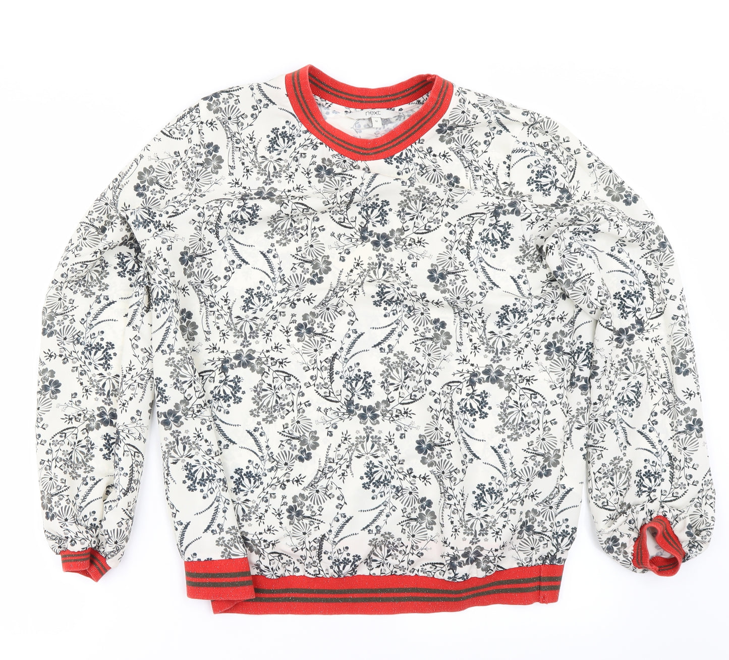 NEXT Womens White   Pullover Jumper Size 12