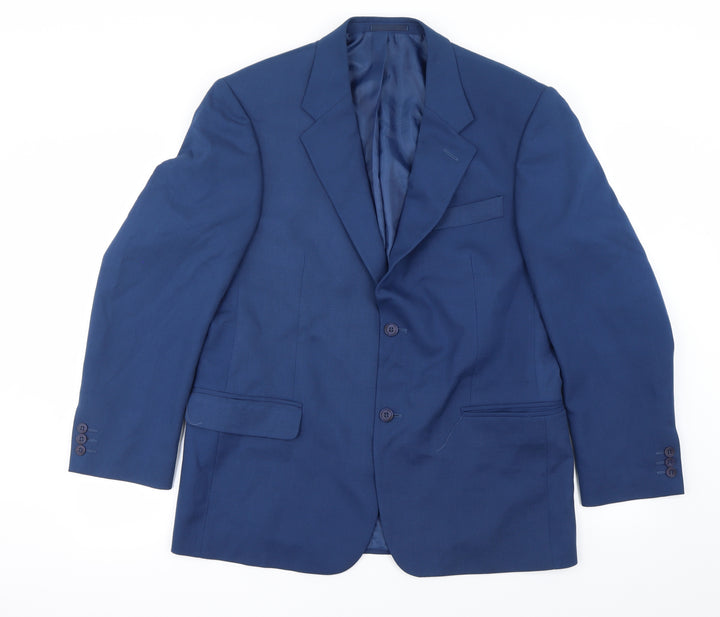 zona Mens Blue   Jacket Blazer Size 40