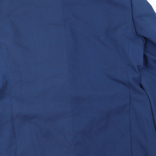 zona Mens Blue   Jacket Blazer Size 40