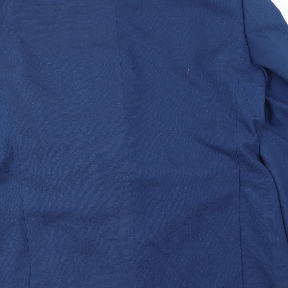 zona Mens Blue   Jacket Blazer Size 40