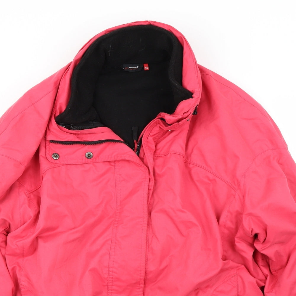 maier Womens Pink   Jacket  Size 16