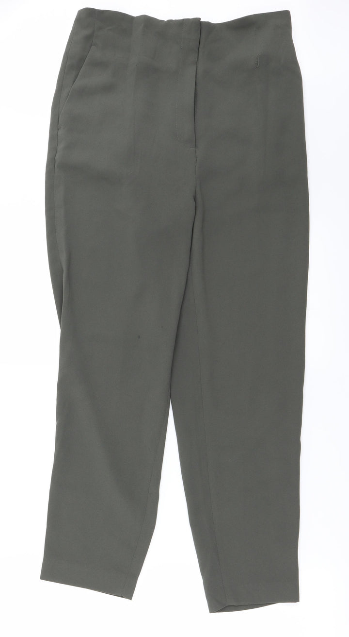 H&M Womens Green   Trousers  Size 6 L25 in