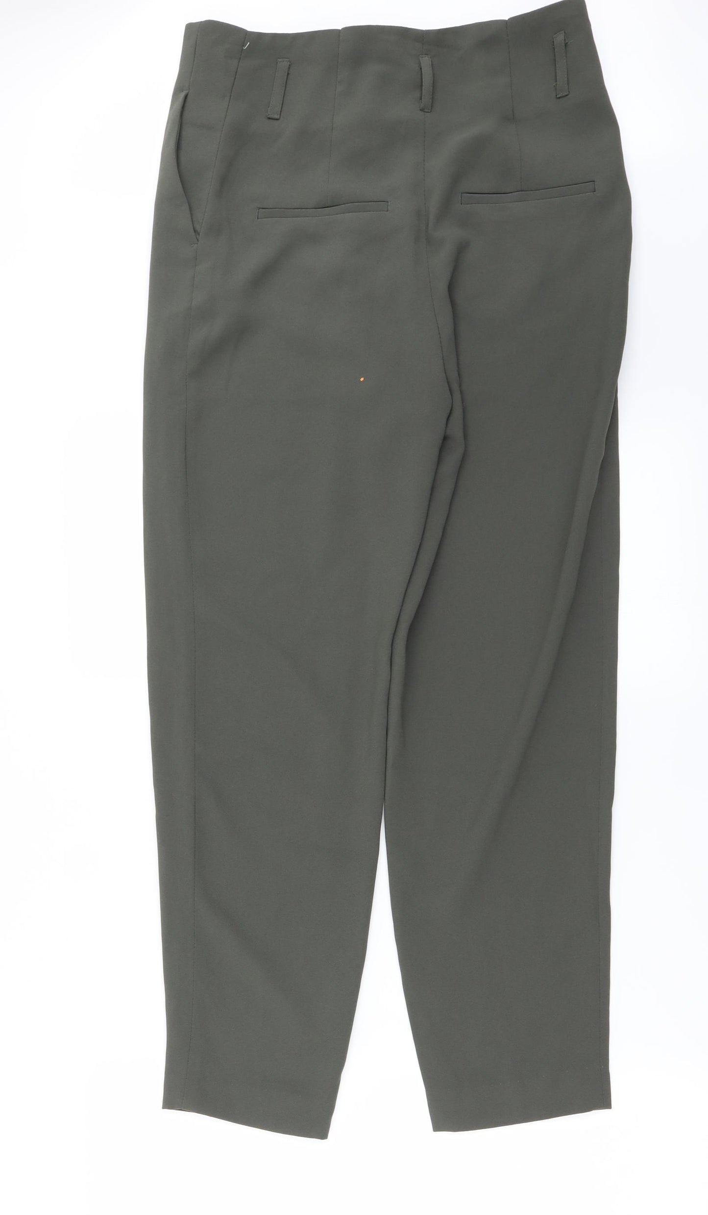 H&M Womens Green   Trousers  Size 6 L25 in