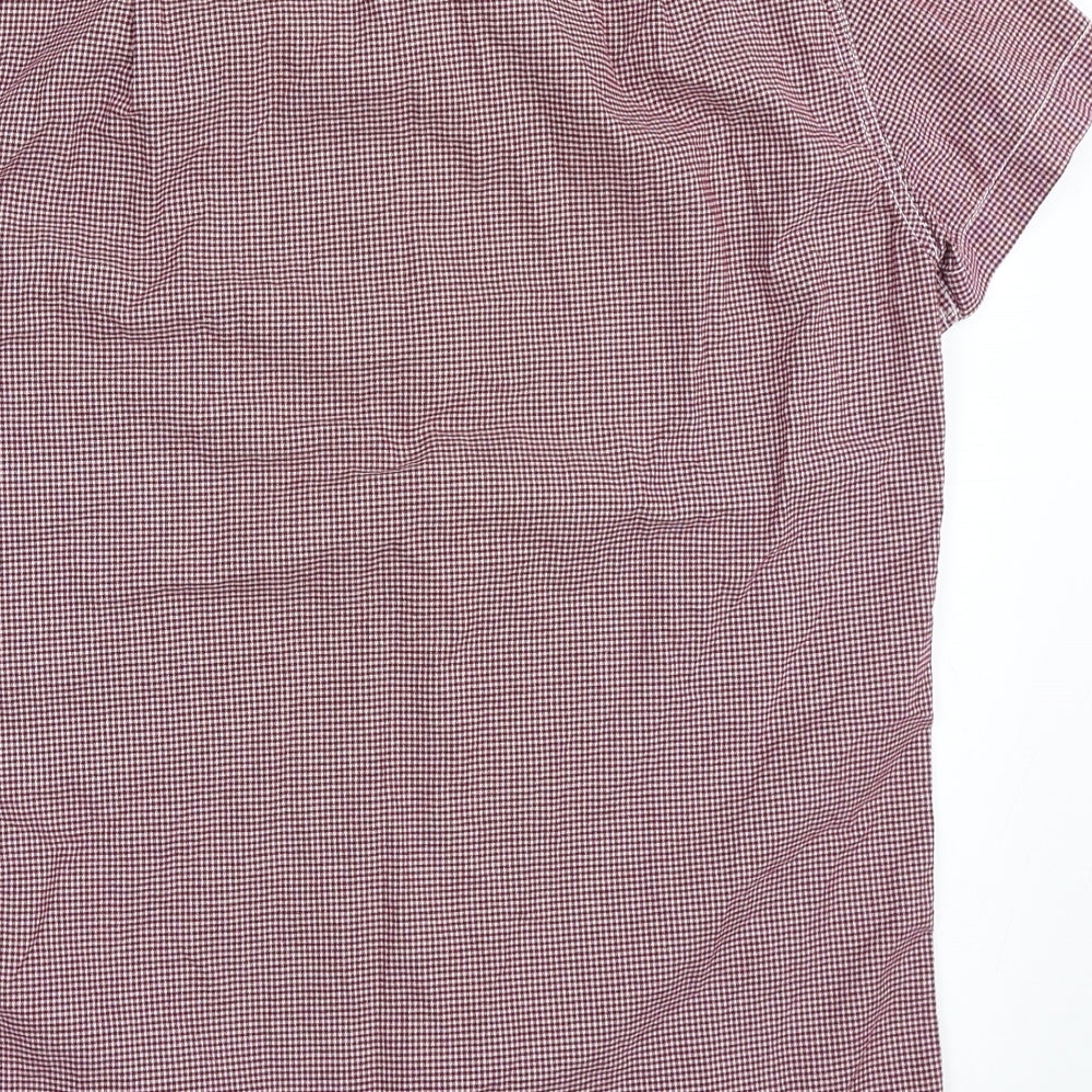 Superdry Mens Red    Button-Up Size S