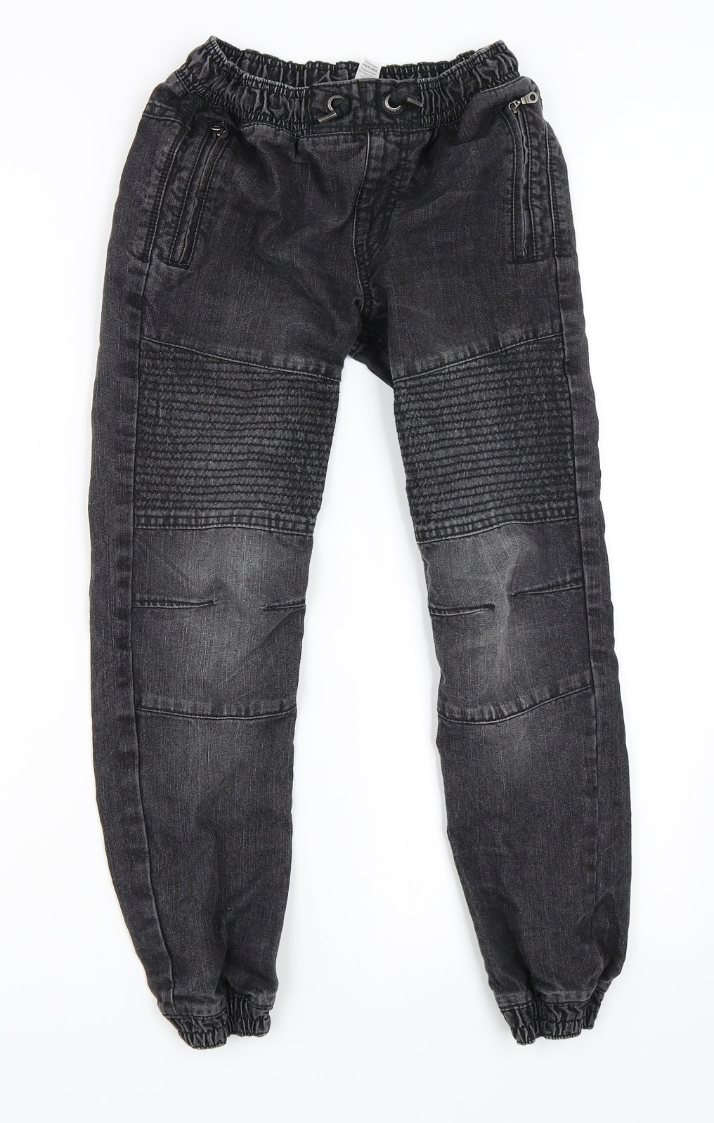 George Boys Black  Denim Straight Jeans Size 9-10 Years