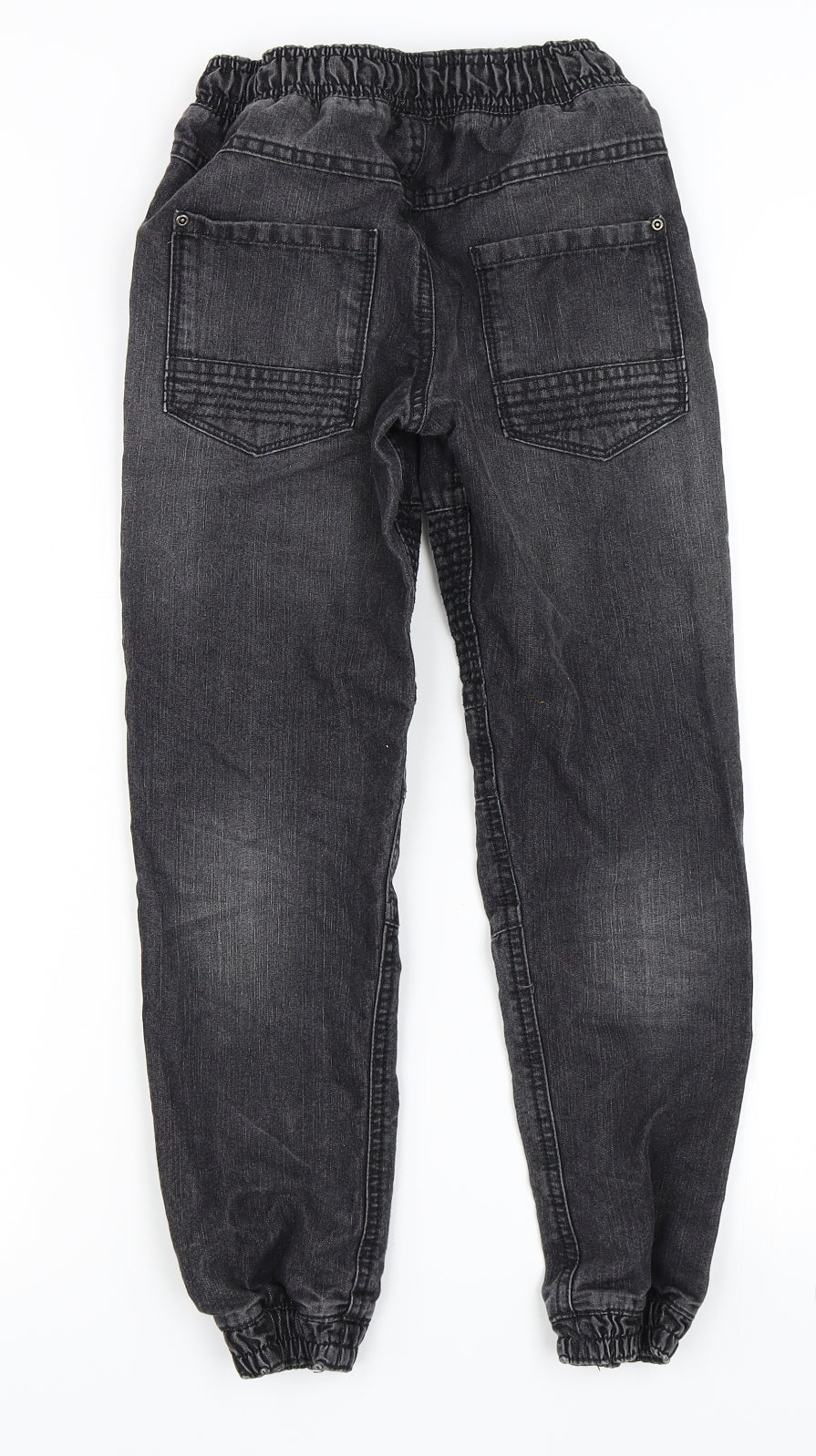 George Boys Black  Denim Straight Jeans Size 9-10 Years