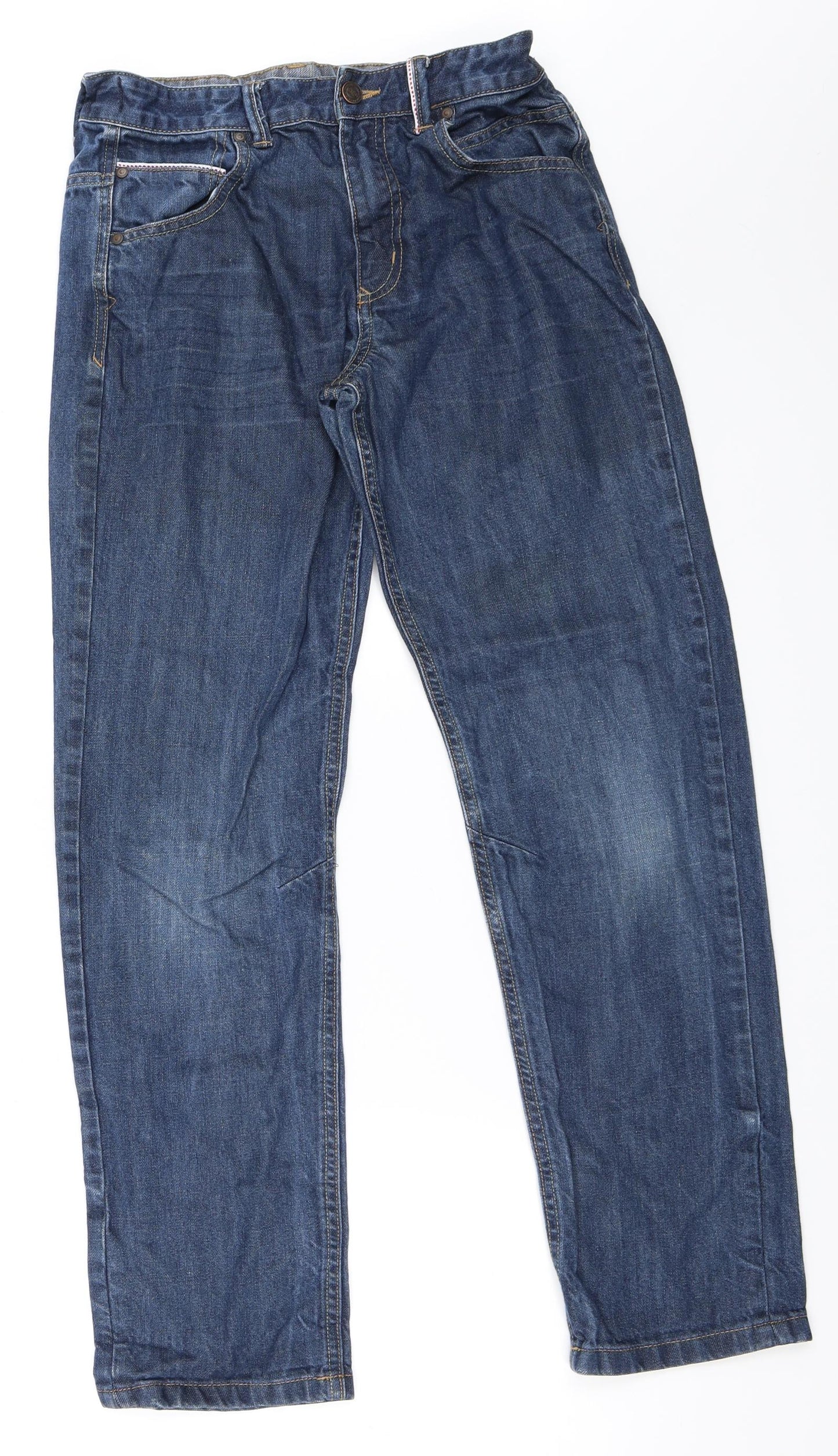 George Boys Blue  Denim Straight Jeans Size 12-13 Years