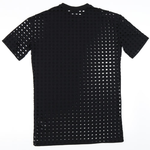 Topshop Womens Black   T-Shirt Dress  Size 6