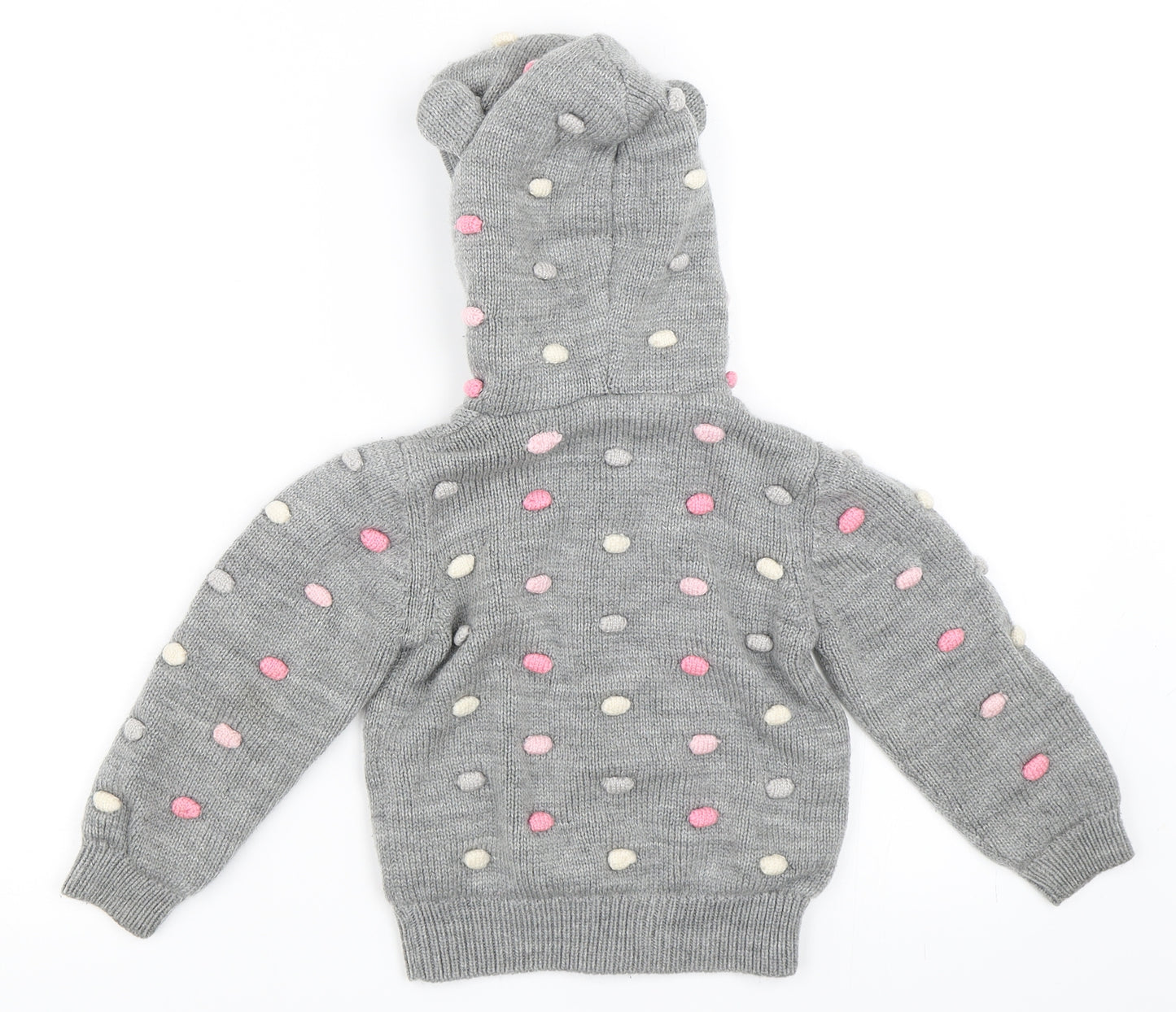 Marks and Spencer Girls Grey   Jacket  Size 3-4 Years