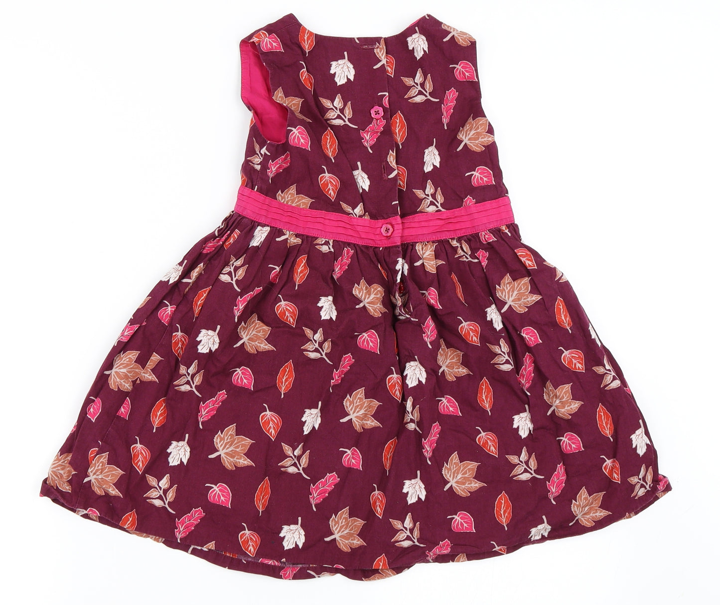 Laura Ashley Girls Purple   Skater Dress  Size 4-5 Years
