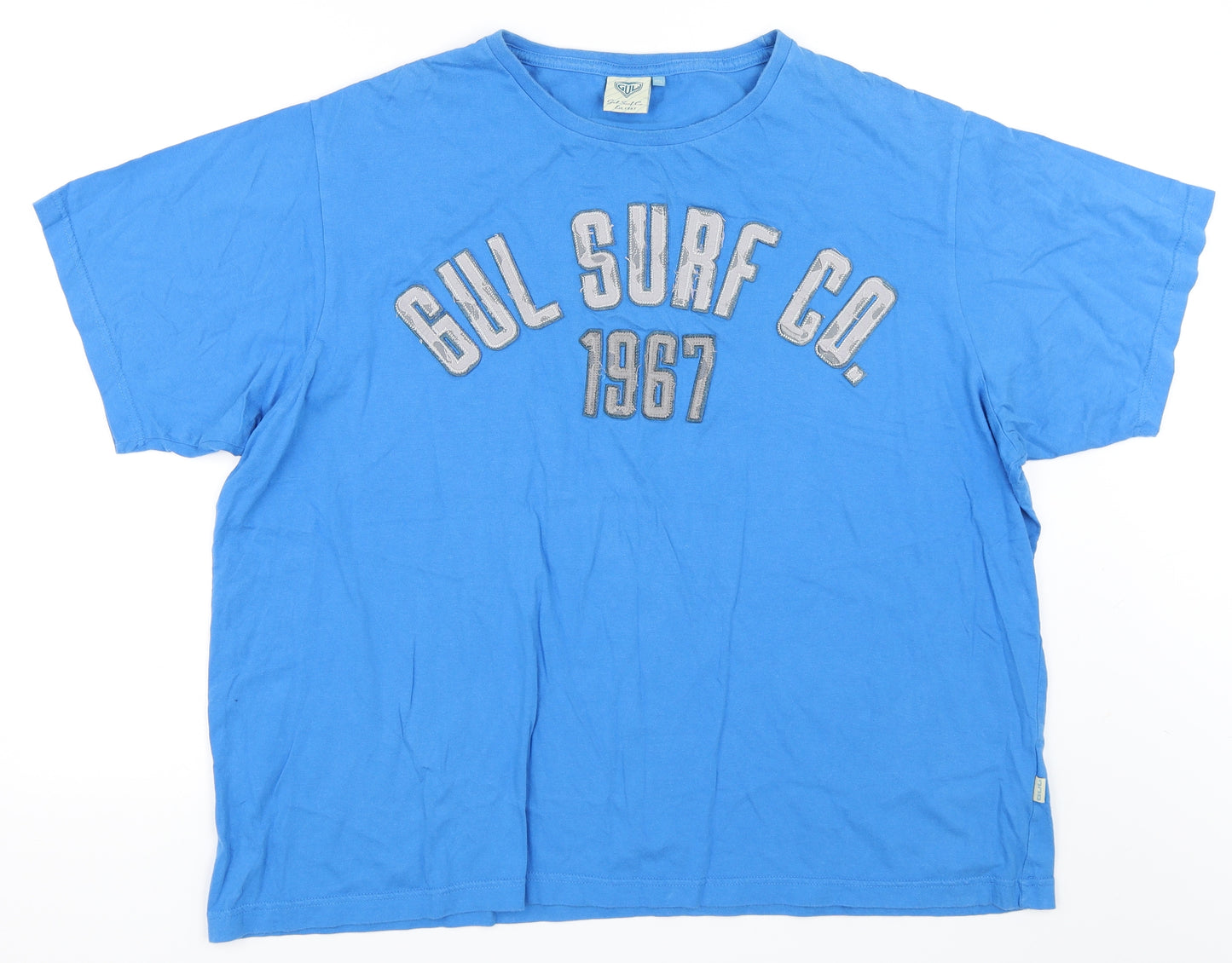 Gul Surf Co Mens Blue    T-Shirt Size 2XL