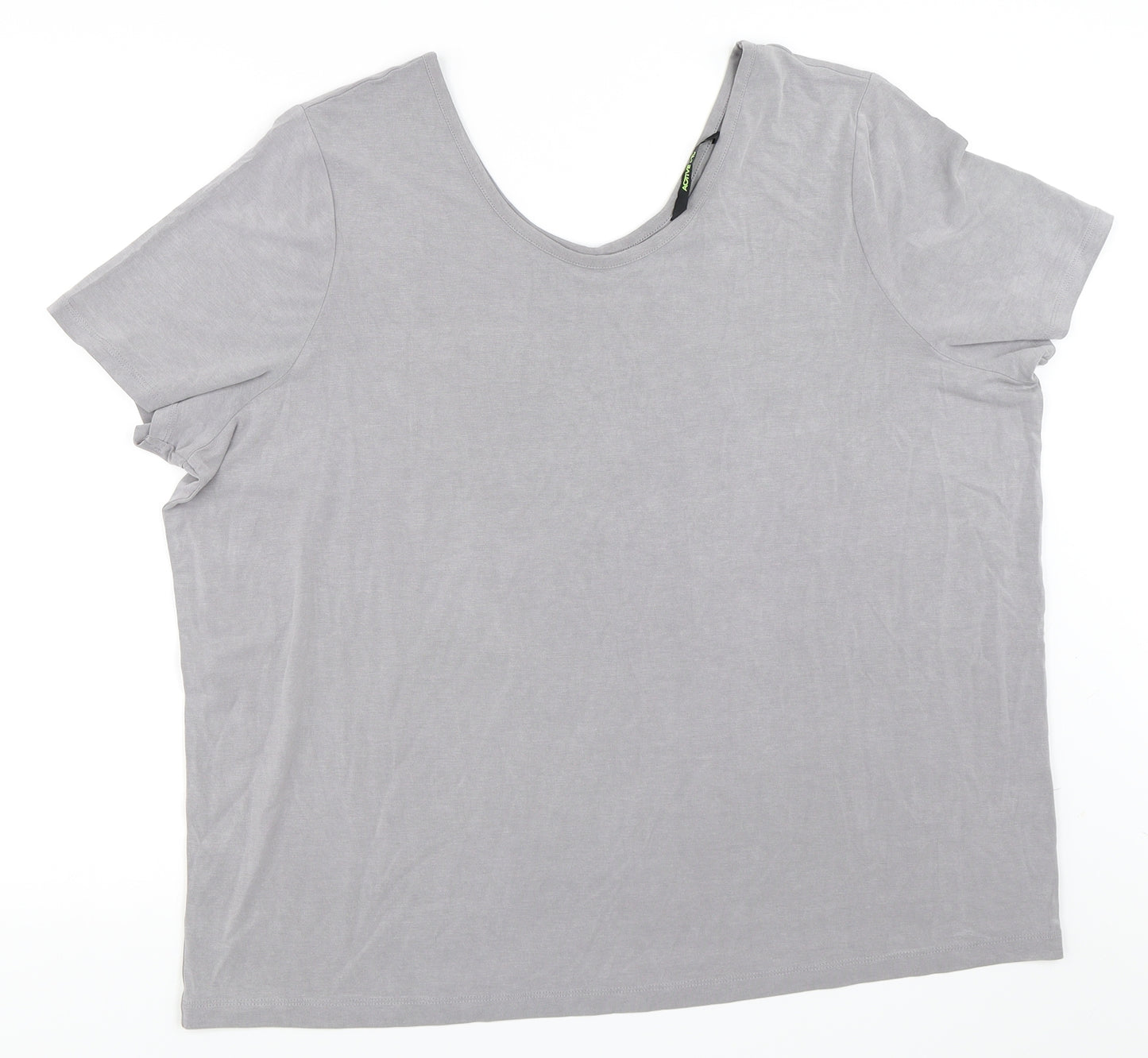 TU Womens Grey   Basic T-Shirt Size 20