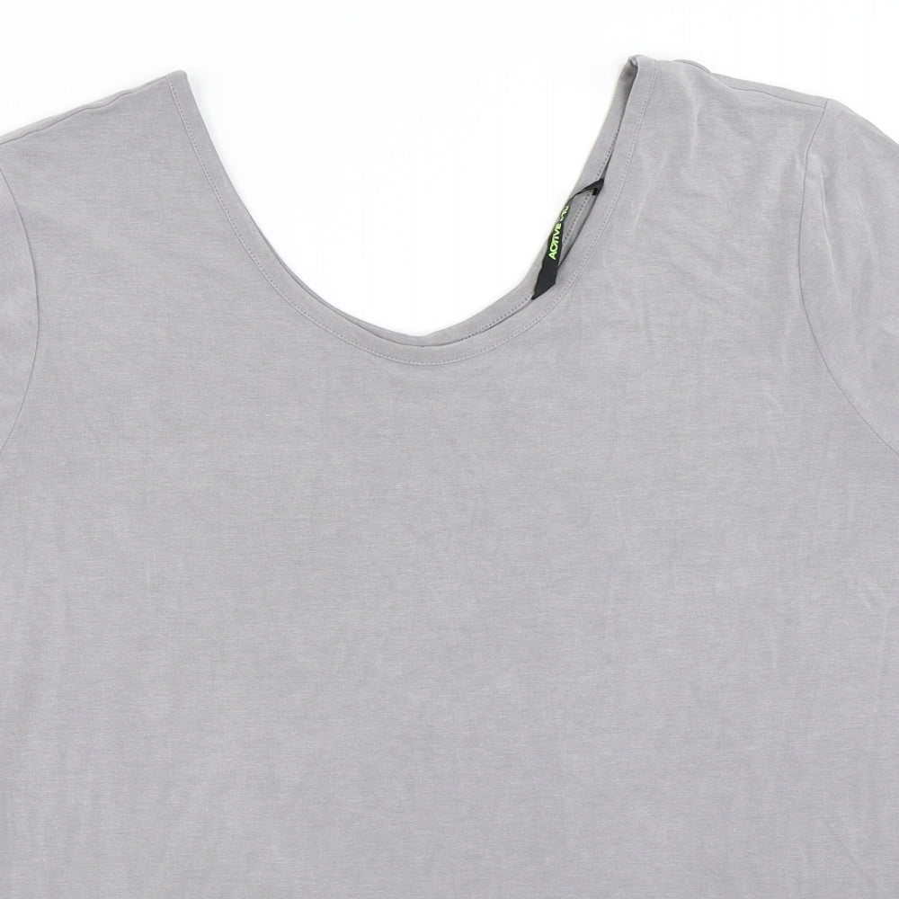 TU Womens Grey   Basic T-Shirt Size 20
