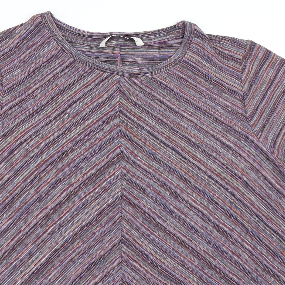 TU Womens Purple   Basic T-Shirt Size 18