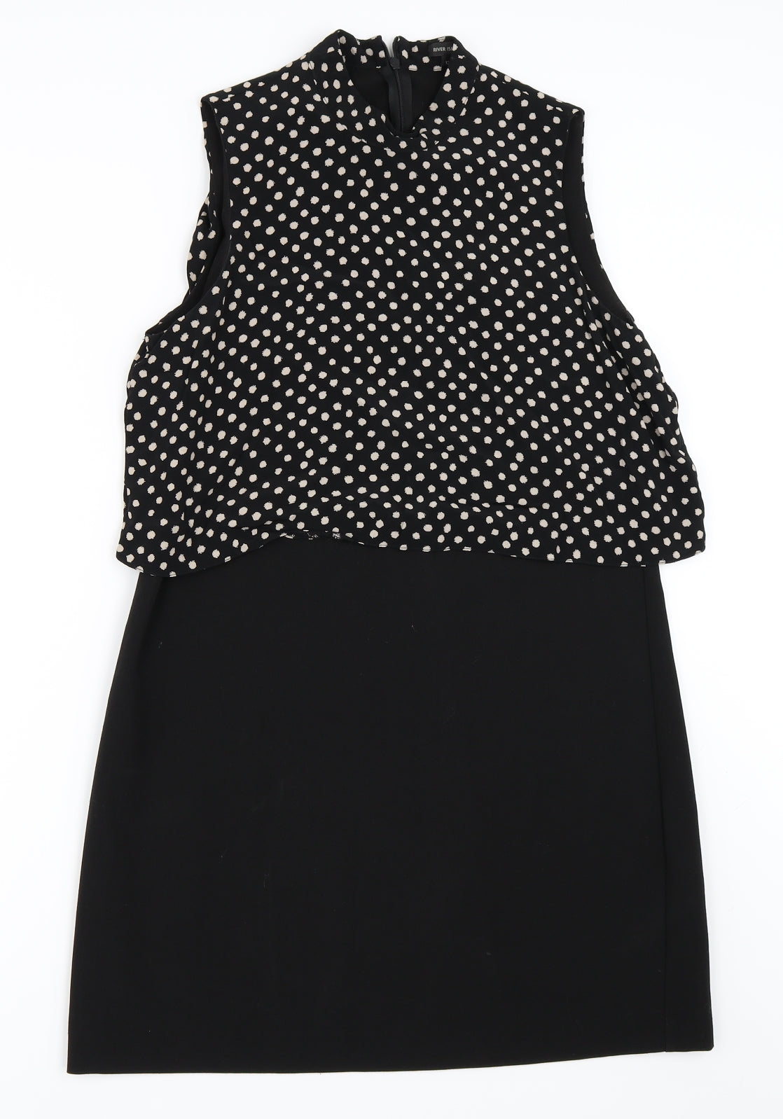 River Island Womens Black   Shift  Size 12