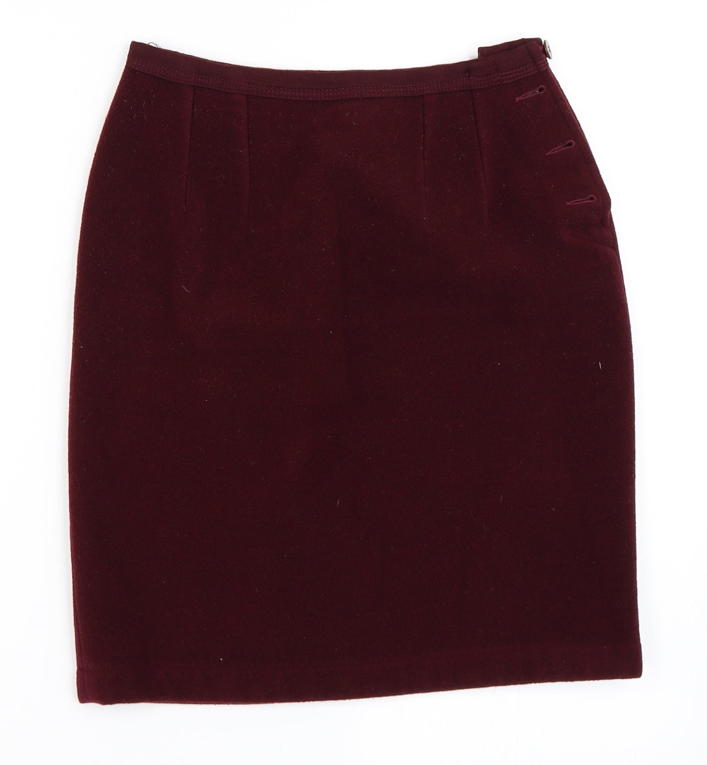 Preworn Womens Red   Mini Skirt Size 36