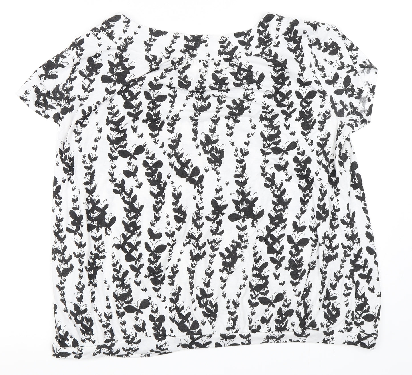 Debenhams Womens White   Basic T-Shirt Size 18