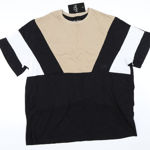 Boohoo Mens Black    T-Shirt Size 3XL