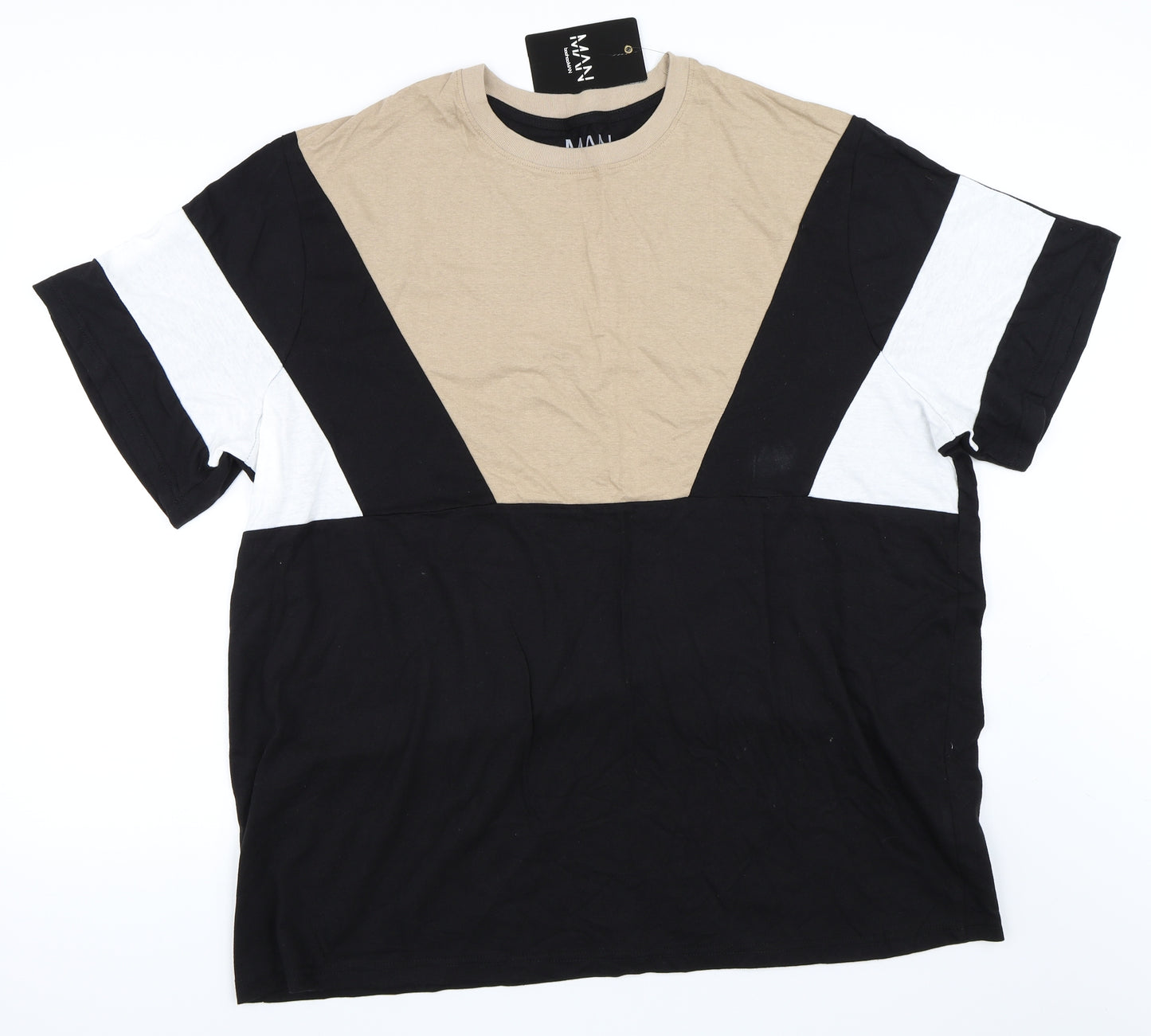 Boohoo Mens Black    T-Shirt Size 3XL