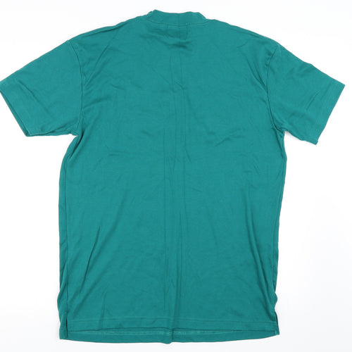 Mardi Gras Mens Green    T-Shirt Size M