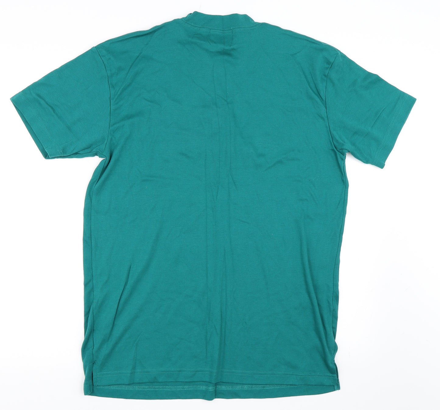 Mardi Gras Mens Green    T-Shirt Size M