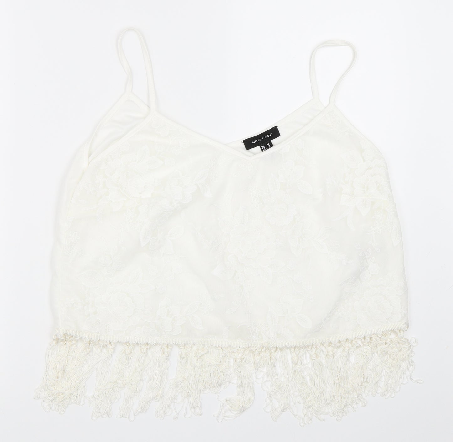 New Look Womens Ivory   Basic Blouse Size 16