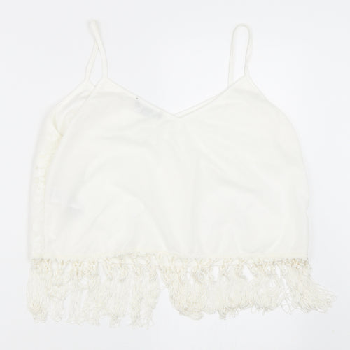 New Look Womens Ivory   Basic Blouse Size 16