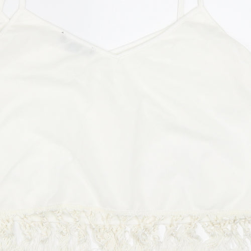 New Look Womens Ivory   Basic Blouse Size 16