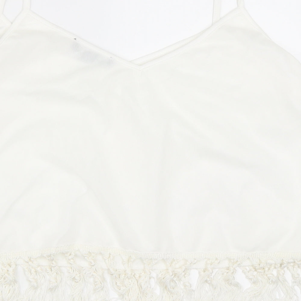New Look Womens Ivory   Basic Blouse Size 16