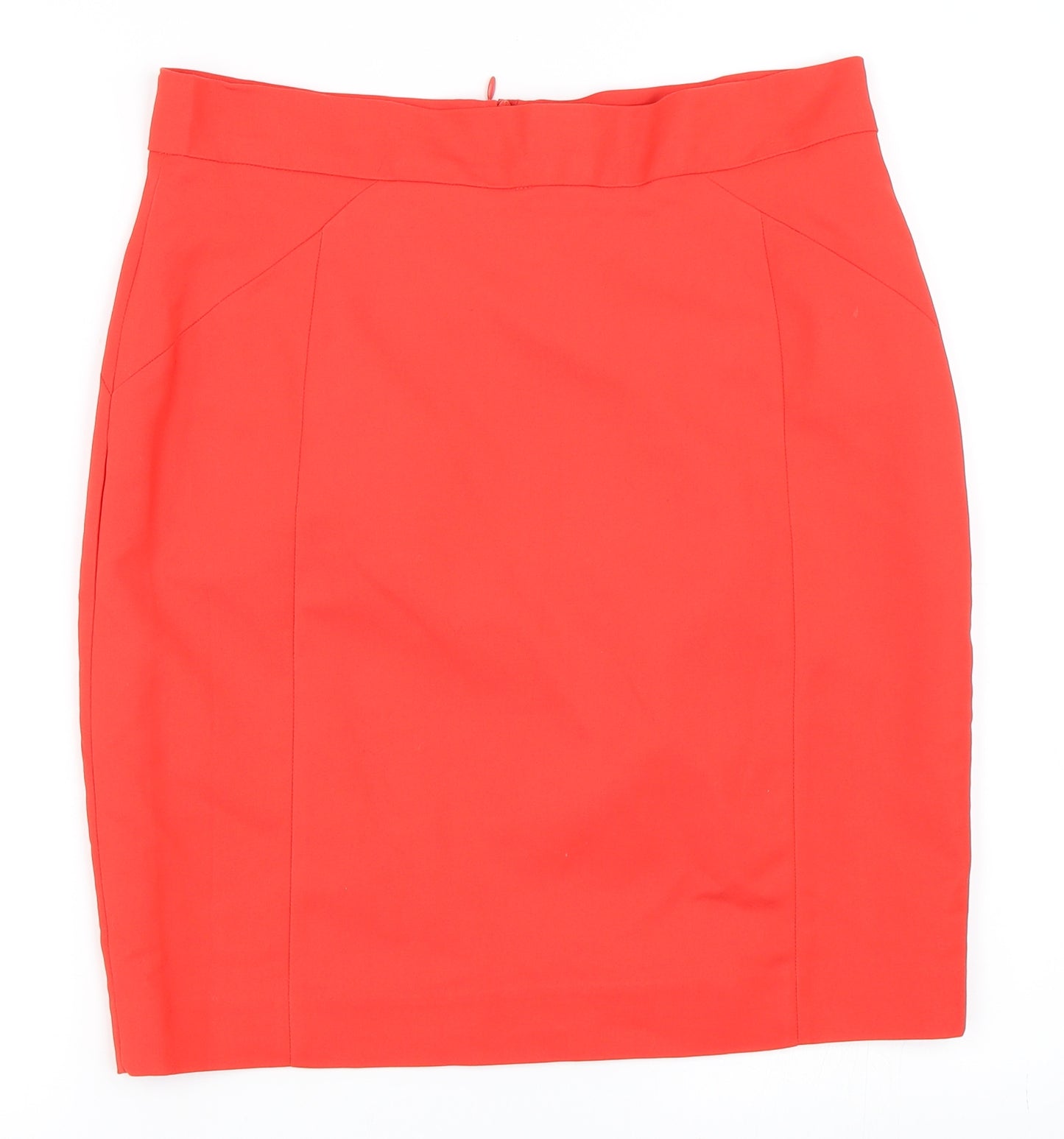 H&M Womens Red   Straight & Pencil Skirt Size 42