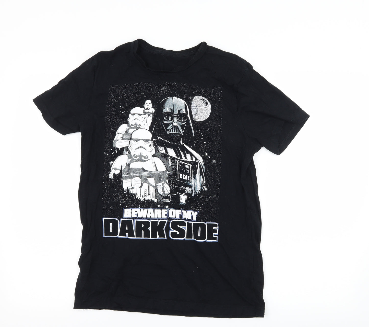 George Mens Black  Jersey  T-Shirt Size S  - Star Wars