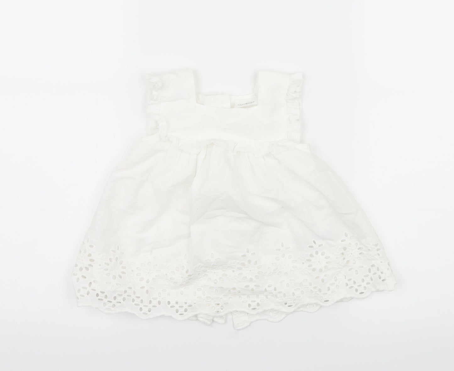 NEXT Girls White   Basic Blouse Size 6-9 Months