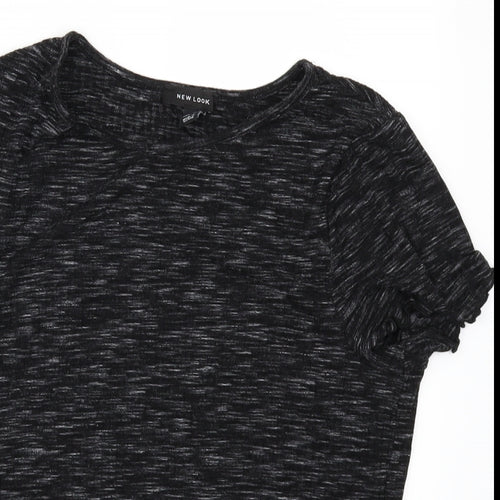 New Look Womens Black   Basic T-Shirt Size 16