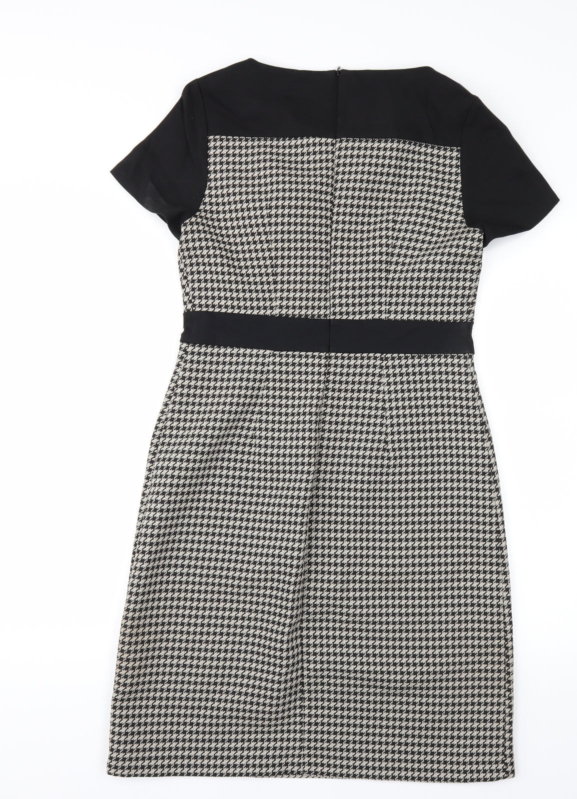 TU Womens Beige Check  Shift  Size 10