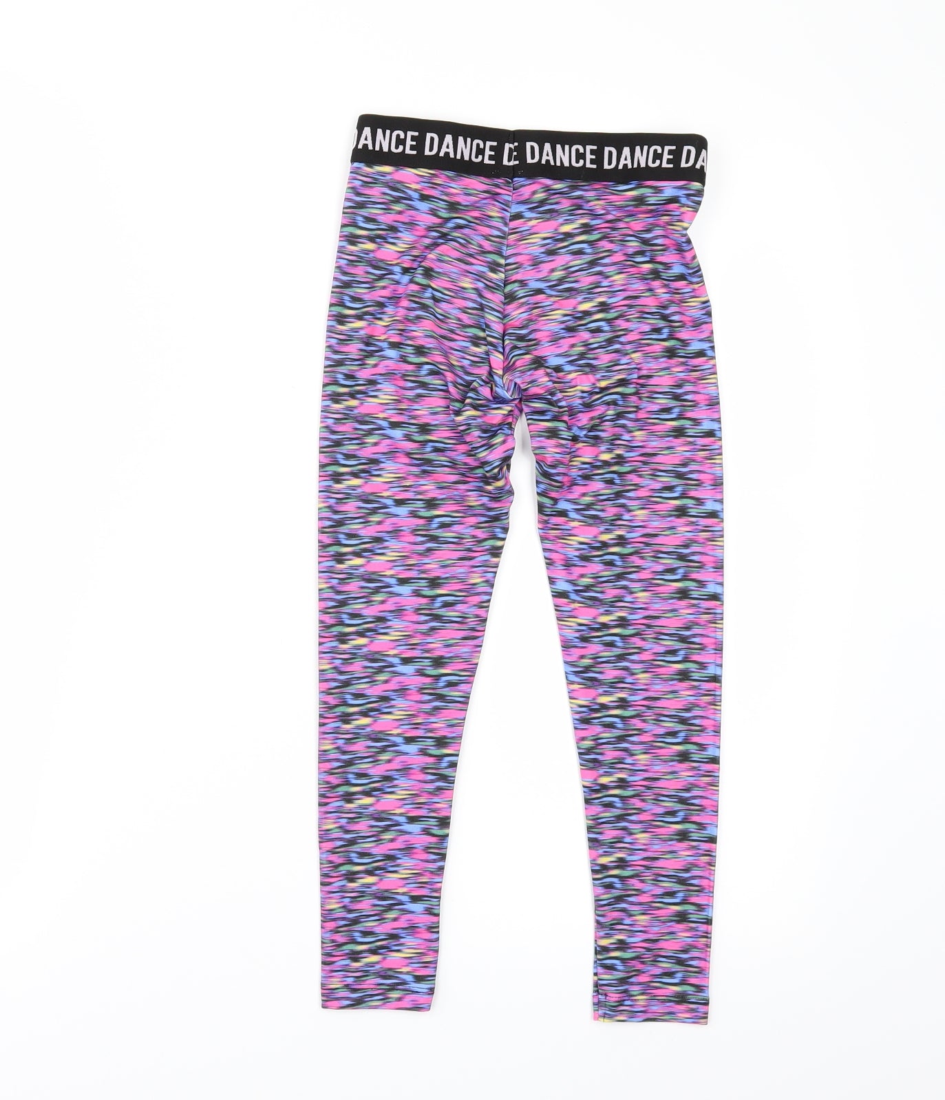 TU Girls Multicoloured Striped  Carrot Trousers Size 8 Years